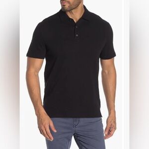 Vince Men's Black Polo cotton Shirt size S . New without tags